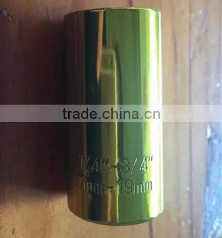 Gator Grip 7-19mm Multi-function Hand Tools Golden Colorful Universal Socket Repair Tools Gator Grip Universal Socket photo-6
