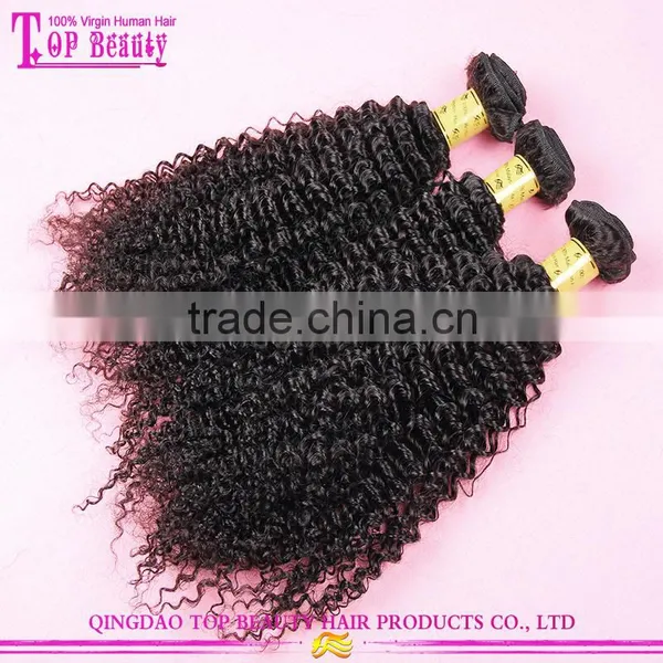 Unprocessed Malaysian Jerry Curl Virgin Hair Weave photo-3