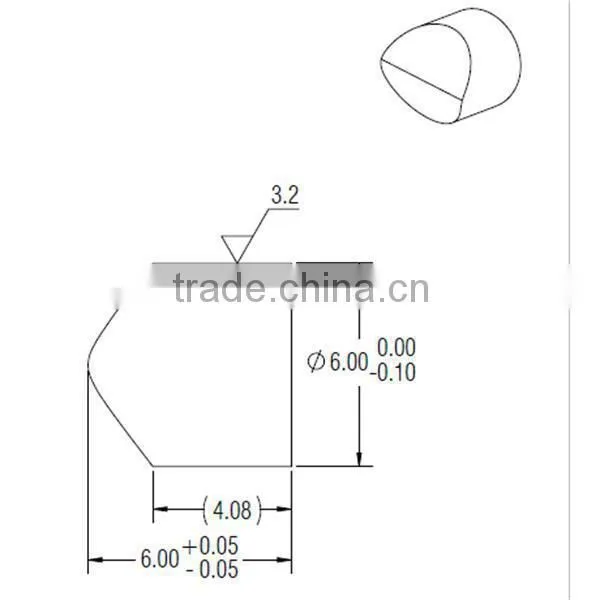 Powell Lens, H-ZF7LA N-SF6 Powell Prism,powell Prism for Laser photo-2