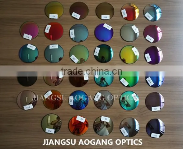 Wholesale Sunglasses CR39 1.499 Anti Reflection Color Toric Lens photo-3