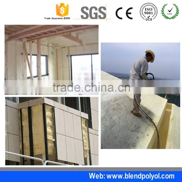 Double Components Polyurethane Spray Foam Rigid Foam Closed Cell With Low Price