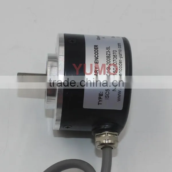 ISC5208 200 Phase CNC System Machine Solid Shaft Encoder Optical Price Incremental Rotary Encoder photo-2