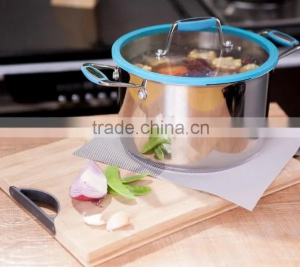 Vantage Design- High Quality 16cm/20cm/24cm Cookware Set With Impact Bonding Bottom and Silicone Handle/saucepan and Casserole photo-4