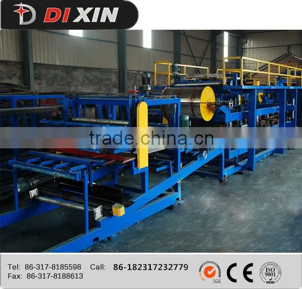 DIXIN Sandwich Panel Production Line/roof Wall Panel Sheet Making Machine photo-3