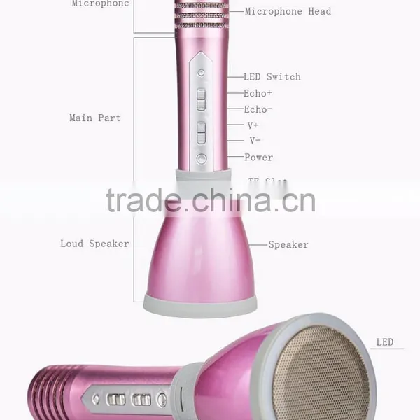 Flashlight Bluetooth Karaoke Echo Microphone for Android tv photo-3