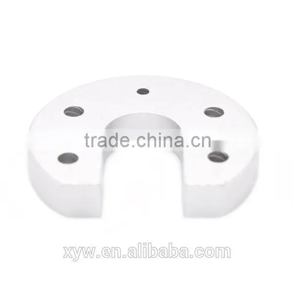 Kossel J-head Hot End Aluminum Mount Plate U-shaped 3d Printer Rostock Delta Kossel Mini for E3D V6/v5 Optational photo-2