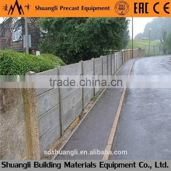 Precast Concrete Fence Wall Panel Making Machine for Prefabricated House photo-3
