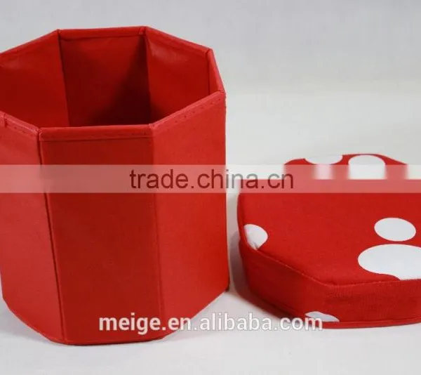 Kid's Printed Non Woven Folding Storage Otteman and Storage Ottoman photo-3