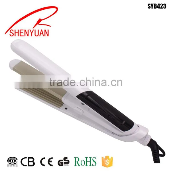 2016 NEW 3 In 1 Cheap Ceramic Plates Hair Straightener and Curler photo-2