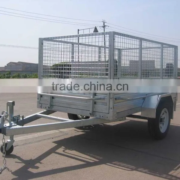7x5 Galvanised Cage Trailer photo-4