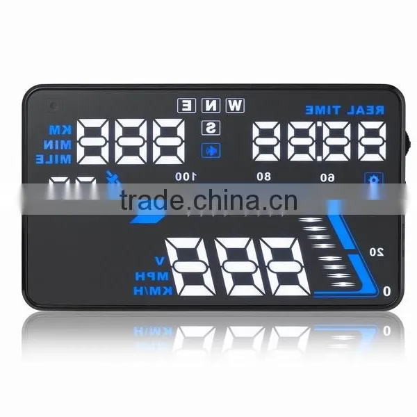 Car Hud Q7 Head up Display for Car Speed Monitor With 5.5 Inch Screen photo-2