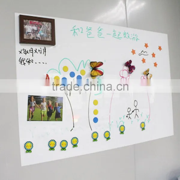 0.65 mm Magnetic Foil Writing Board 100 x 60 cm Office Meeting Flexible Dry Erase Sheet Ferrous Magnetic Whiteboard photo-4