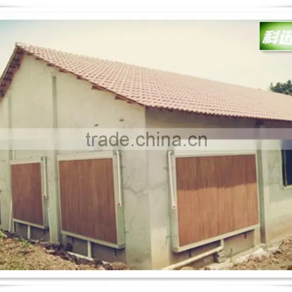 Evaporative Cellulose Paper Wet Pad Cooling System for Poultry Farm photo-2