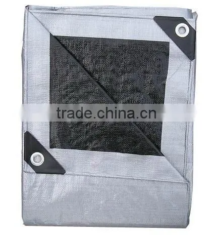 Recycled Plastic Black Plastic Tarpaulins,polyethylene Weather Resistant Fabric pe Tarpaulin photo-3