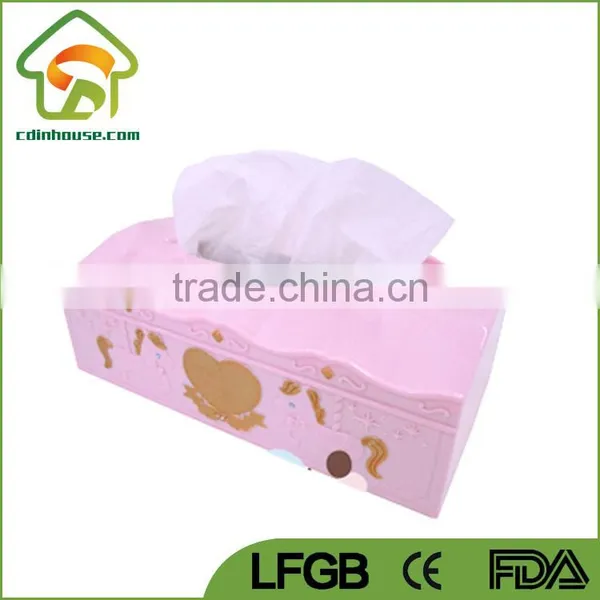 Customer Printing Cartoon Round Cylinder Plastic Tissue Box photo-2