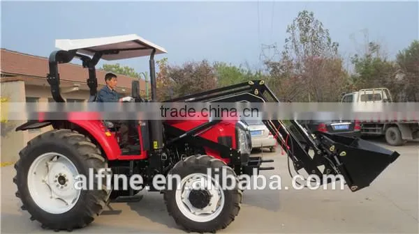 Factory Supply Japanese Quality 80hp Tractor With Front End Loader photo-2