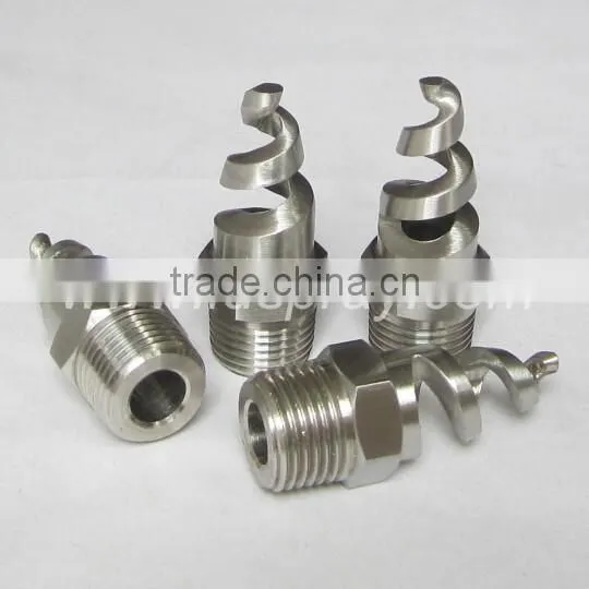 Stainless Steel Water Spiral or Corkscrew or Pigtail or Helix Spray Nozzles photo-3