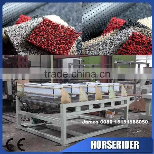 Horse Rider Machinery PVC Coil Mat Extrusion Line / Carpet Making Machine / Floor Mat Making Machine photo-2