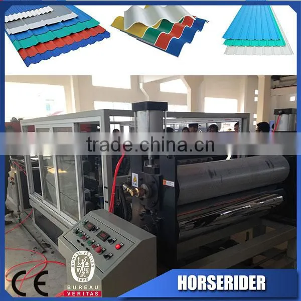 Hot Sale Transparent Plastic Roof Tile Sheet Plate Production Line Producer photo-3