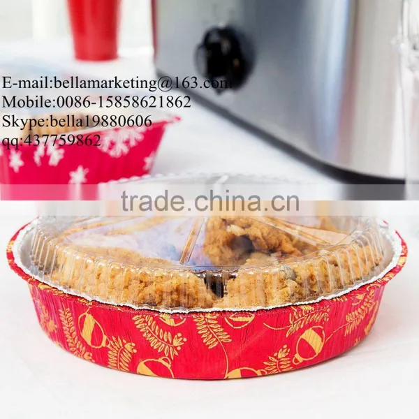8" Plastic Dome Lid for Foil Take Out Pan/Bowl/Tray photo-2