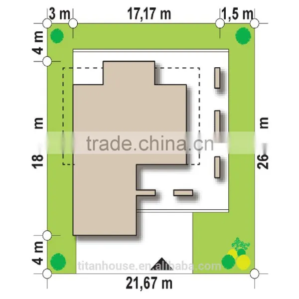 Low Cost Light Steel Prefabricated Residence for Sale photo-3
