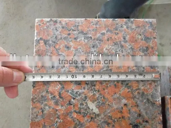 Cheap Good Quality G562 Maple Red Granite Stairs photo-3