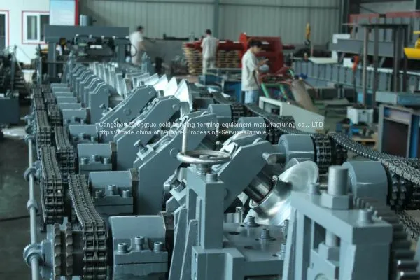 Steel CZ Purlin Roll Forming Line photo-5