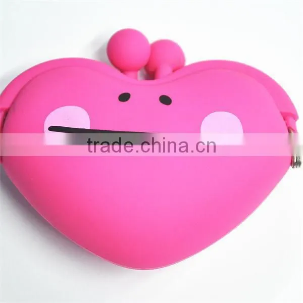 Candy Colored Food Grade Silicone Coin Purse for Girls photo-4