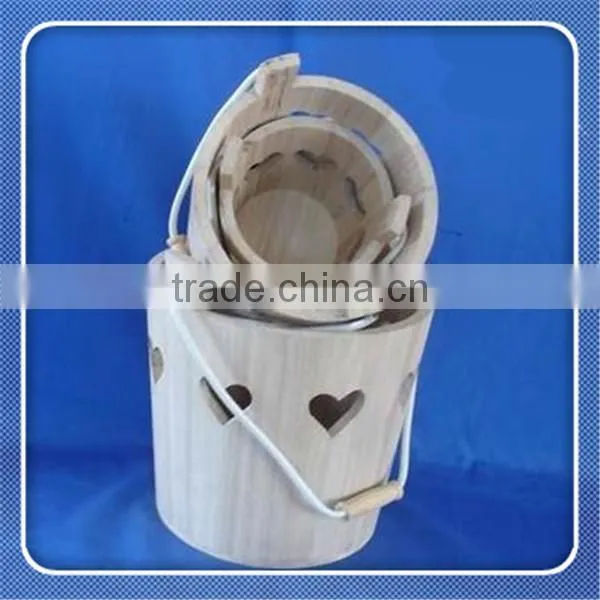 Wholesale Top Grade Antique Wooden Rice Bucket photo-6