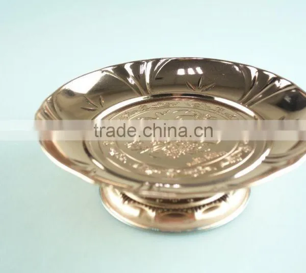 2015 Hot Sale Vintage Style Unique Golden Stainless Candy Dishes photo-4