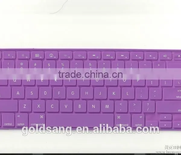 High Quality Soft Colorful Silicone Laptop Keyboard Cover photo-3