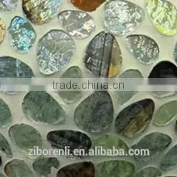 Chinese Unique Elegant Colored Mosaic Glass Vases photo-2