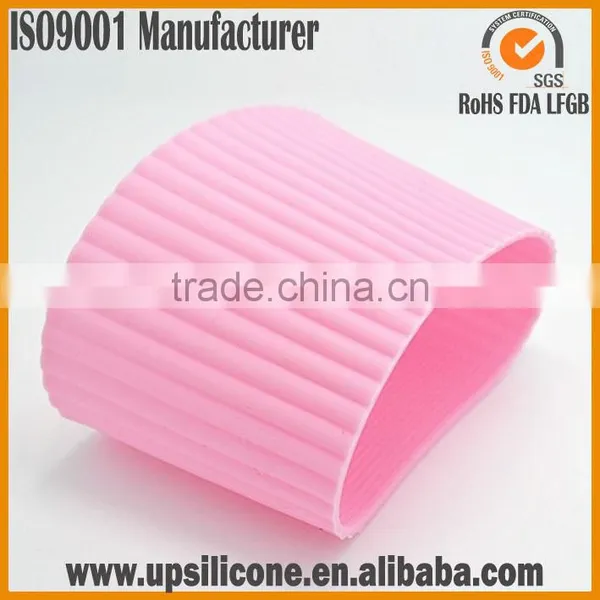 Silicone Sleeve for Coffee Cup Custom Mug Rubber Ring photo-3