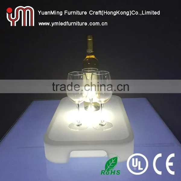 Square Illuminated Led Serve Tray Plate photo-3