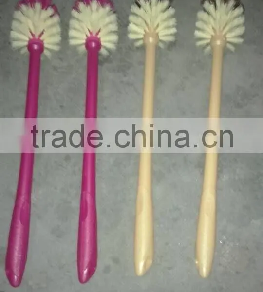 Plastic Long Handle Toilet Brush,double Colors Cleaning Brush-5228 photo-5