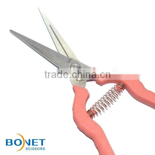 SGA0013 8-1/4" Agricultural Tools Garden Spring Frorist Scissors photo-3