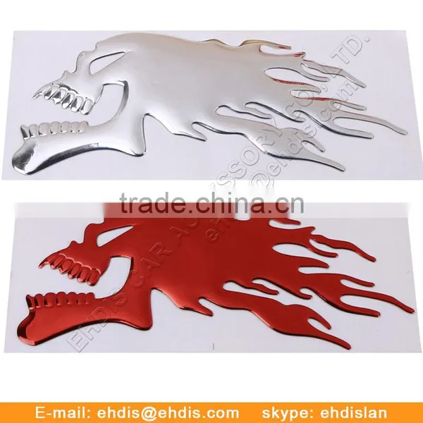 Rabbit Car Emblem Red Car Grill Badges photo-5