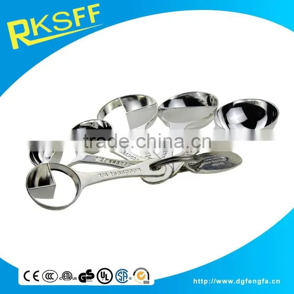 Manufacturer Directly Hot Sale Cheap Super Quality Chrome Plate Metal Measuring Spoon photo-5