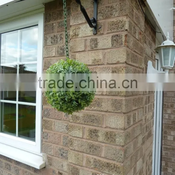 Artificial Topiary Frame Grass Ball Tree for Home Decoration photo-3