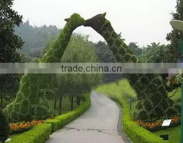 Hotsale Artificial Animal Topiary Plastic Animals Garden Decoration Artificial Topiary photo-3