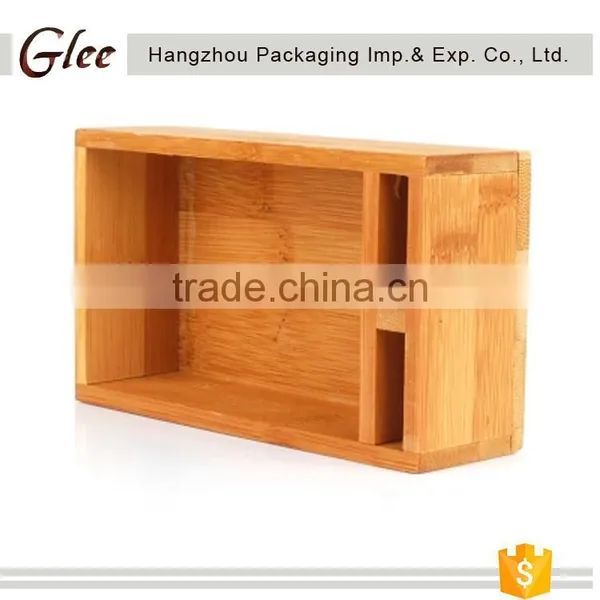 Multi-functional Simple and Creative Bamboo Decorative Foldable Storage Box photo-2
