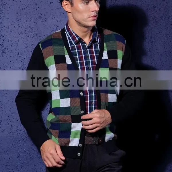 Mens High Quality Jacquard Cardigan photo-6