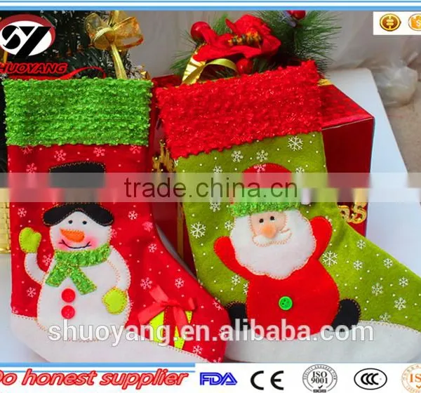China Supplier Wholesale Good Quality Christmas Decorative Socks,new Design Christmas Gift Sock photo-2