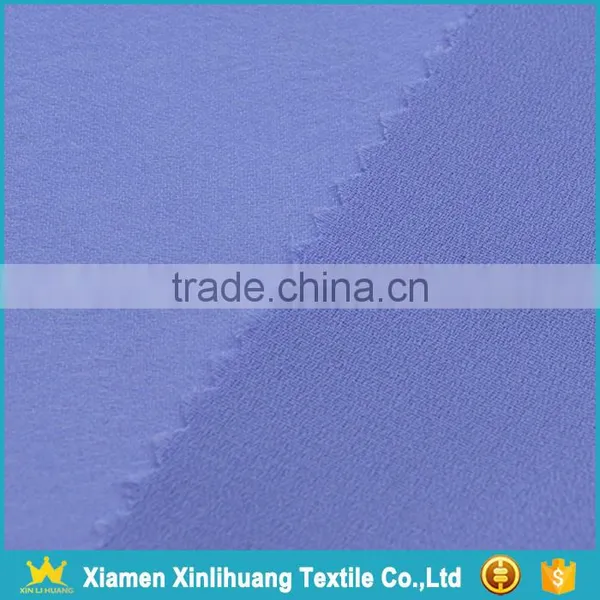 New Style Light Blue Pure Polyester Dobby Georgette Fabric for Dresses photo-2