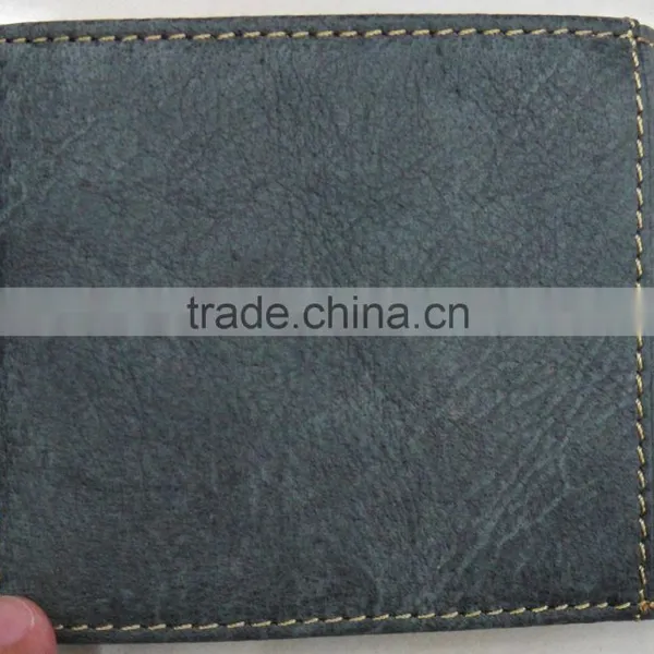 Fashion Hot Real Leather Patches Work Man Popular Notecase photo-2