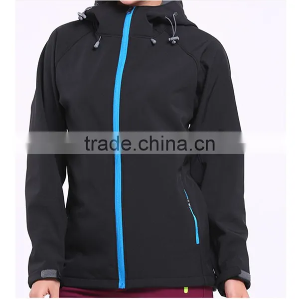 2017 New Arrival China High Quality Supplier Factory Stock Softshell Custom Plain Waterproof Warm Jacket for Men and Women photo-5