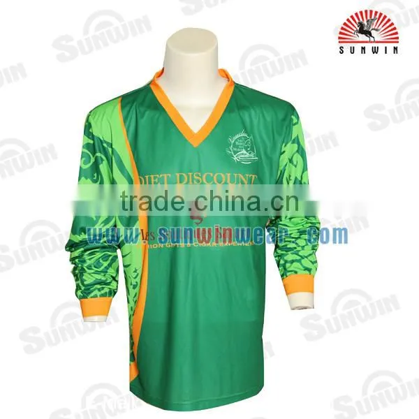 Men Long Sleeve Soccer Goalkeeper Jersey photo-2