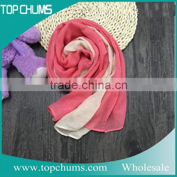 Wholesale High Quality Fashion Latest Children Neck Cotton Linen Scarf photo-4