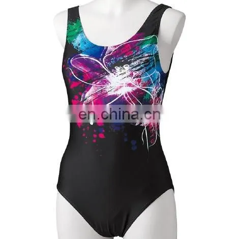 Panel Patterns Straight Swimsuits/swiming Costume for Ladies/ Brazilian Women's Swimsuits