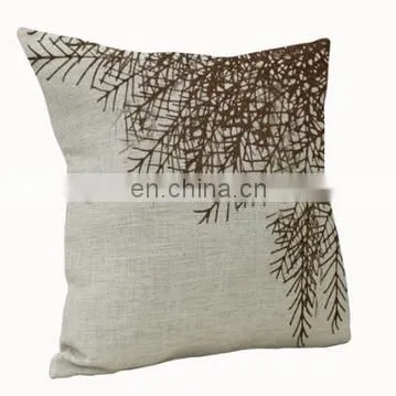 2016 Popular Designed Printing or Embroidery Pure Linen,cotton Cushion Covers in Many Solid Colors for Wholesale or Retail photo-4